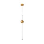 SL1222.213.01 Светильник подвесной ST-Luce Золотистый/Золотистый, Белый LED 1*18W 4000K