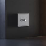 VLS001616 Накладка для розетки телевизионной оконечной TV+SAT, S70 (серый). (ТМ Maytoni)