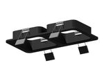 Корпус светильника встраиваемый для насадок 70*70mm C7906 SBK черный песок 180*90*H32mm MR16 GU5.3