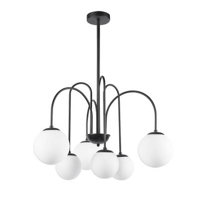 Люстра на штанге Arte Lamp MEBSUTA A1675LM-6BK, 6хE14