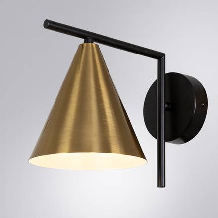 Бра Arte Lamp JACOB A7029AP-1BK, 1хE27