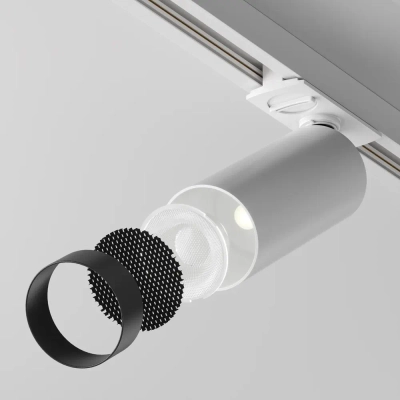 Трековый светильник Фокус / Focus LED Unity 4000K 12Вт 50°, TR021-1-12W4K-W-W. TM Maytoni