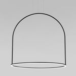 Подвесной светодиодный светильник 90323/1 черный, LED