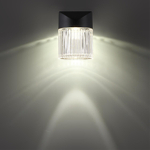 359291 STREET NT24 000 черный Светильник ландшафтный настенный IP65 LED 7W 4000K 175-265V ESTIMA