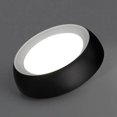 7716/54L AVRA LED SN 24 Светильник металл/акрил/белый/черный LED 54Вт 3000-6500К D500 IP20 пульт ДУ CRONUS