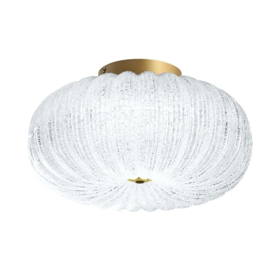 7720/36L PIKO LED SN 031 Светильник металл/стекло/прозрачный/золотой LED 36Вт 3000-6500K D400 IP20 пульт ДУ ANGELO
