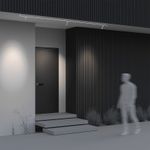 Уличный трековый светильник Focus Led Elasity IP 3000K 16Вт 45° белый O-TR01-1-S-16WW3K. TM Maytoni