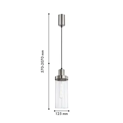 Подвес Hatt 4363-1P, 1*E27*40W. ТМ F-Promo