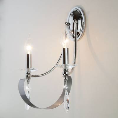 Бра в классическом стиле 60064/2 хром