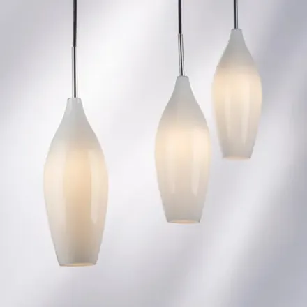 803020 Подвес PENTOLA 1х40W E14 ХРОМ/БЕЛЫЙ Lightstar