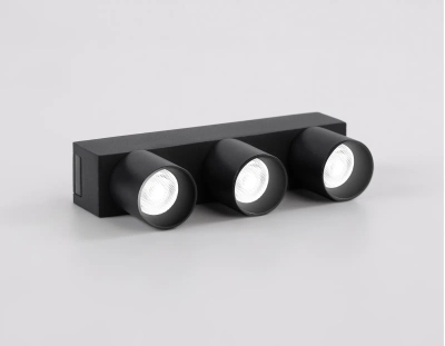Светильник светодиодный трековый для шинопровода Magnetic Ultra Slim GV1504/3 BK черный IP20 6W 4200K 48V 24° 122*26*55