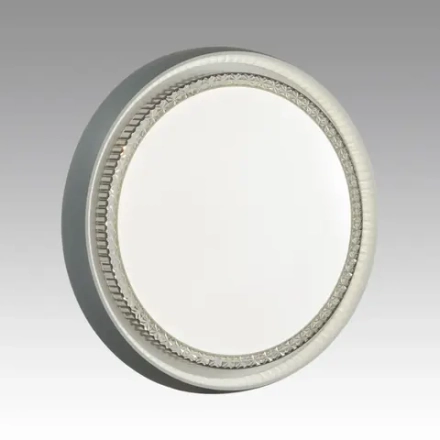 7644/DL PALE SN 186 Светильник пластик/белый/серый LED 48Вт 4000К D425 IP43 RAHIG