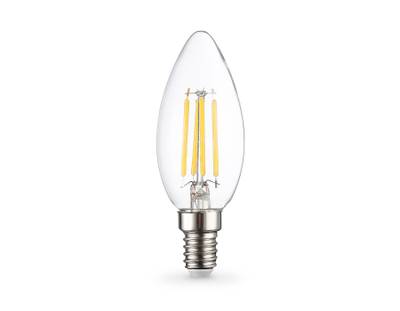 Лампа светодиодная Filament 351513 LED C35 15W E14 2700K 220-240V