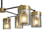 Подвесной светильник Lora FR5432PL-08BBS, E14х8. TM Maytoni