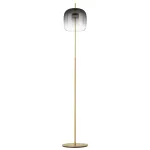 804718 Торшер CUPOLA LED 1х18W 900LM ЗОЛОТО/ДЫМЧАТЫЙ 3000K Lightstar
