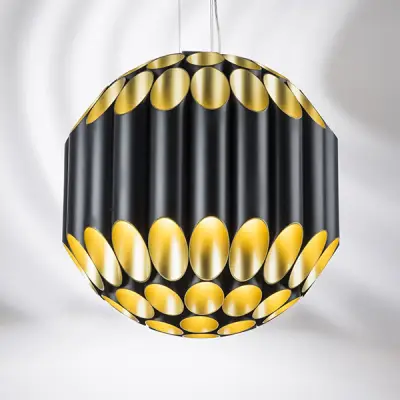 720807 Люстра SIENA 80х40W G9 ЧЕРНЫЙ/ЗОЛОТО Lightstar