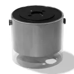 Точечный накладной светильник Arte Lamp LAZIO A5366PL-1SS, GX53