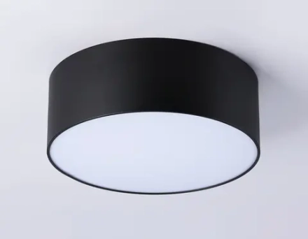 Светильник светодиодный потолочный FV5514 BK черный LED 15W 4200K D120*58 (Без ПДУ)