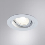 Точечный встраиваемый светильник ARTE LAMP TARF A2177PL-1WH, 1хGU10