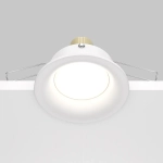 Встраиваемый светильник Изящность / Slim 1*GU10 10 Вт, DL027-2-01W. TM Maytoni