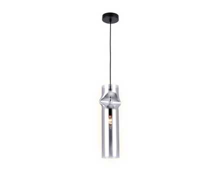 Подвесной светильник TR3561 BK/SM черный/дымчатый E27 max 40W D130*1200