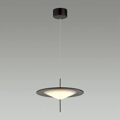 5012/16L L-VISION ODL23 463 черный/белый матовый металл/акрил Подвес LED 16W 3000K STEKA