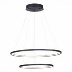 ST603.443.56 Светильник подвесной ST-Luce Черный/Белый LED 1*56W 4000K