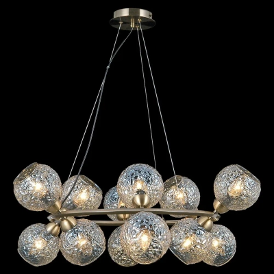 IL0452-12PASQ-79 AB светильник потолочный ILLUMICO, E14х12