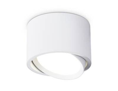 Накладной поворотный светильник TN6805 WH белый GX53 D100*65