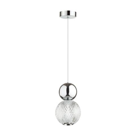 5007/7L L-VISION ODL23 573 хром/прозрачный/металл/акрил Подвес LED 7W 4000K 350Лм CRYSTAL