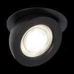 ST654.448.10 Св-к встр. Черный LED 1*10W 4000K 850Lm Ra&gt;90 38° IP20 D109xH60 180-240V