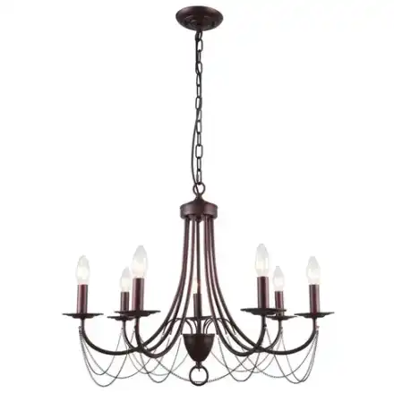 Подвесная люстра Plini 2590-7P, 7*E14*40W. ТМ F-Promo