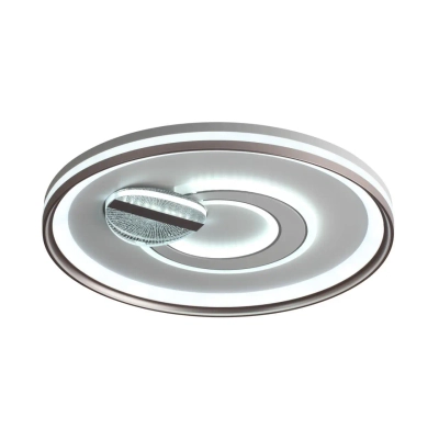 7787/85L PIKO LED SN 607 Светильник металл/белый/бронза LED 85Вт 3000-6500K D495 IP20 пульт ДУ GEMINI