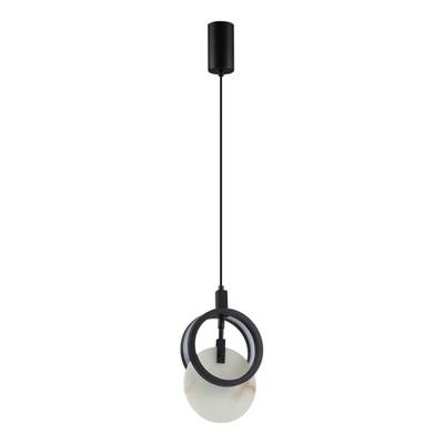 5422/17L HIGHTECH ODL_EX25 105 черный/металл/алебастр Подвес LED 17W 3000K 986Лм MERCURY