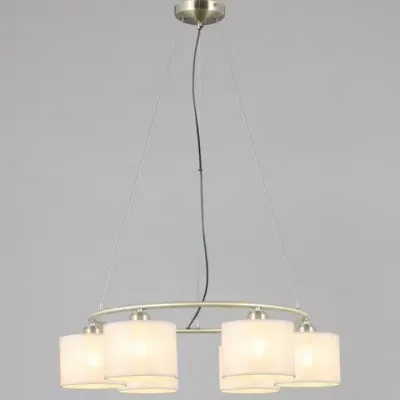 IL0908-6PSQ-26 AB DS светильник потолочный ILLUMICO, E27х6