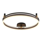Светильник потолочный Crystal Lux FERNANDO PL72W LED COFFEE/BLACK 0620/172