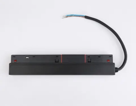 Блок питания внутренний с вводом питания для шинопровода Magnetic GL3661 BK черный блок IP20 100W 48V 225*45*23
