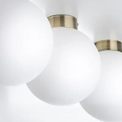 812021 Люстра GLOBO 1х40W E14 antique bronze/white Lightstar