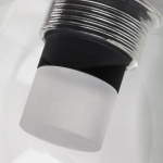 207637 Светильник 48V д/1-фазн трека DUE LED 3W 120LM 100G ЧЕРНЫЙ 3000K IP20