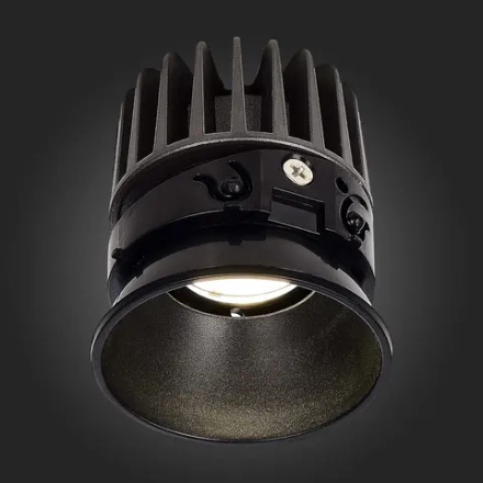 ST850.408.07 Светодиодный модуль SMART Черный LED 1*7W 2700K-6500K 560Lm Ra90 36° IP20 D69xH75 220-240V