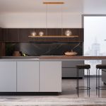 Светильник подвесной Crystal Lux AHORA SP1 L1200 BRASS 0053/204