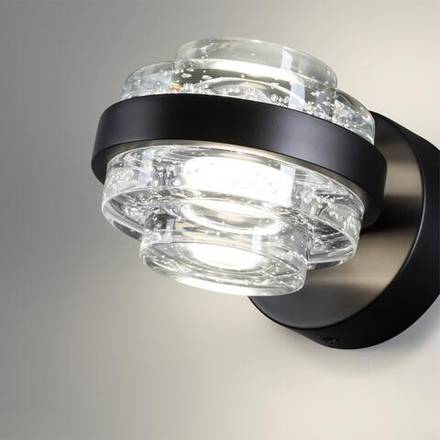 5031/6WL L-VISION ODL24 391 чёрный/металл/акрил Бра LED 6W 4000K 458лм KLOT