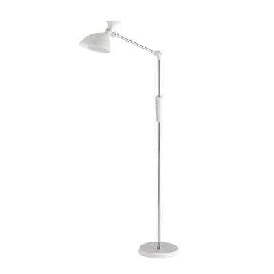 8330/15FL LEDIO белый, металл/пластик Торшер LED 15W 3000/4000/6000K 220-240V ССТ/диммер HORSA