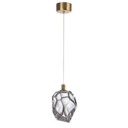 7114/4LB L-VISION ODL25 Подвесной светильник  бронзовый/прозрачное  стекло/металл IP20 LED 4W 300Лм 3000K 200° 220V GEMME