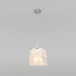 Подвесной светильник с перламутром 60185/1 хром/перлаиутр