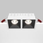 Встраиваемый светильник Alfa LED 4000K 2x15Вт 36° DL043-02-15W4K-SQ-WB. TM Maytoni