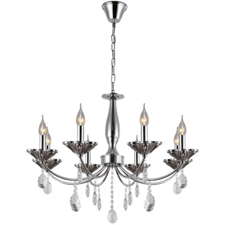 IL1241-8PPA-29 CR светильник потолочный ILLUMICO, E14х8
