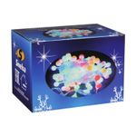 A-002 LED RGB гирлянда светодиодная 10м 100LED c насадками "шарик"