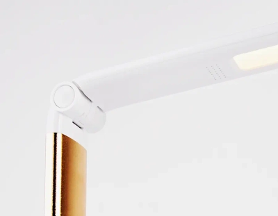 Светодиодная настольная лампа с беспроводной зарядкой DE525 GD золото LED 3000-6400K 7W