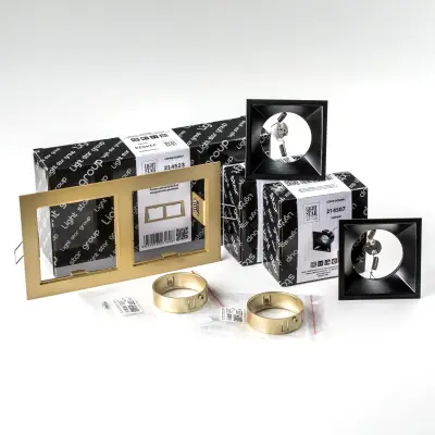 D5230707GMOD Светильник DOMINO QUADRO под LED модуль/лампу МR16 (214523+214507+214507+214003+214003)